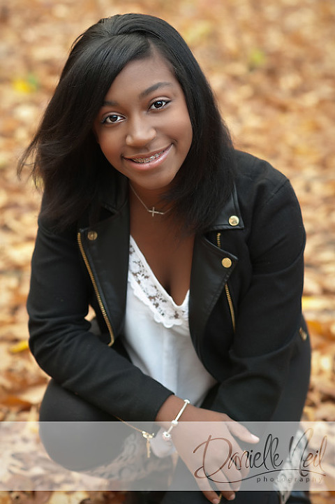 fall senior portrait boardman ohio outdoors